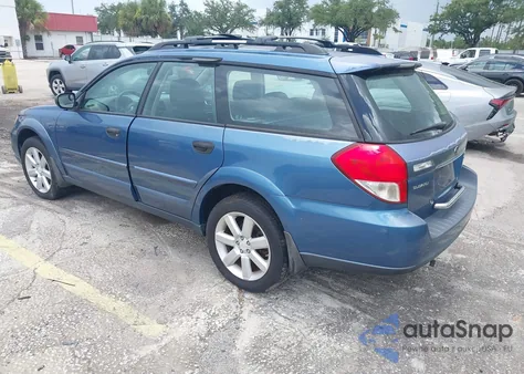 2008 Subaru Outback 2.5I/2.5I L.l. Bean Edition из США, поврежденный, VIN 4S4BP61C087361887
